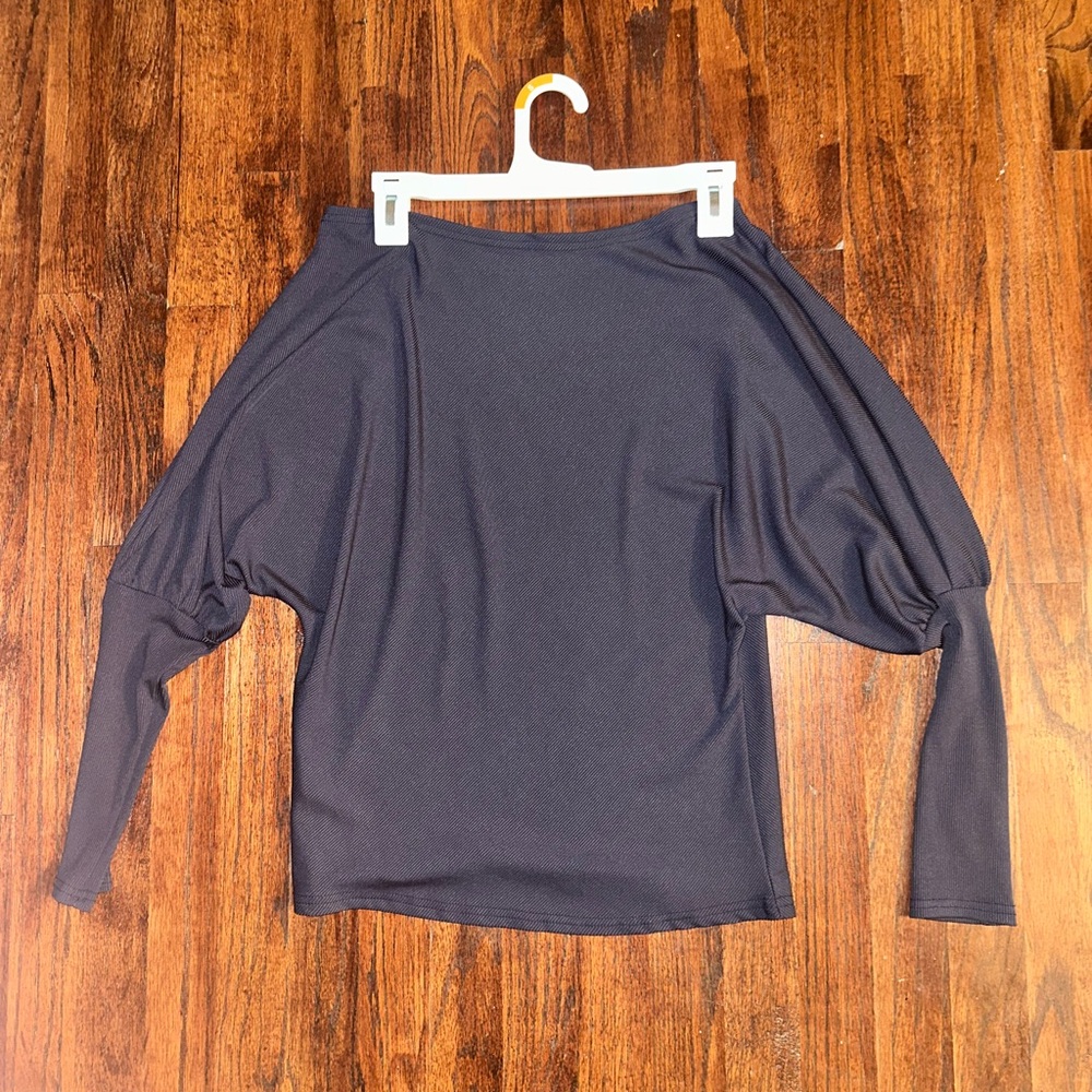 Over the shoulder blouse